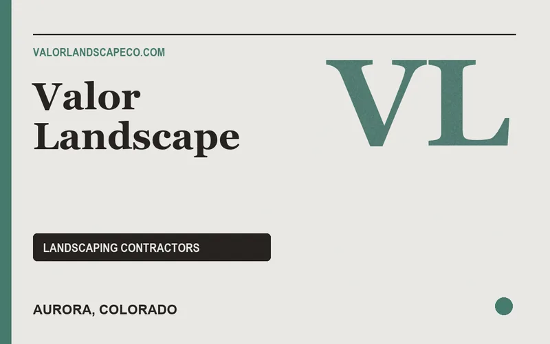 Valor Landscape in Aurora, Colorado