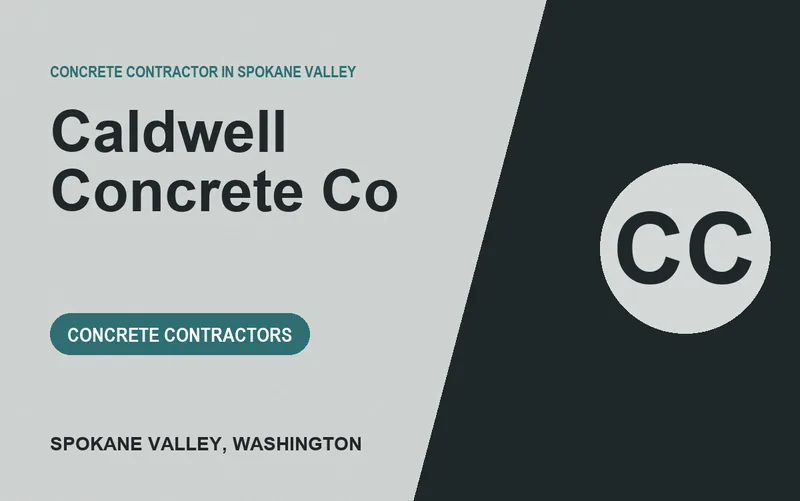 Caldwell Concrete Co in Spokane Valley, Washington