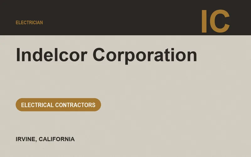 Indelcor Corporation in Irvine, California