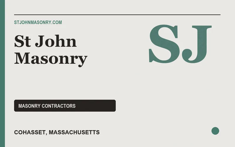 St John Masonry in Cohasset, Massachusetts
