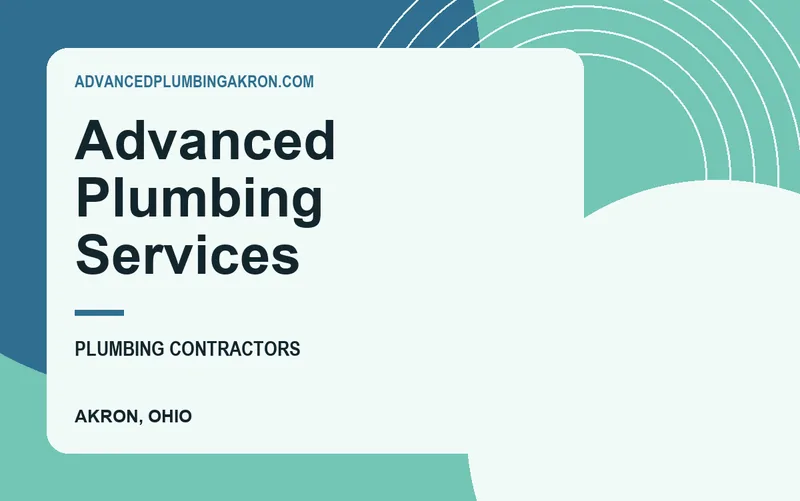 Advanced Plumbing Services in Akron, Ohio