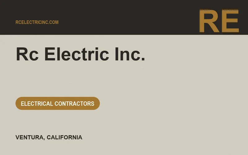 RC ELECTRIC INC. in Ventura, California