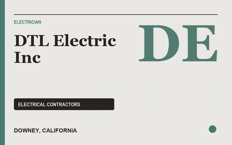 DTL Electric Inc in Downey, California