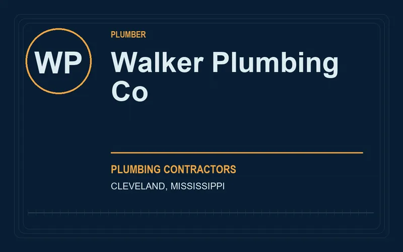 Walker Plumbing Co in Cleveland, Mississippi