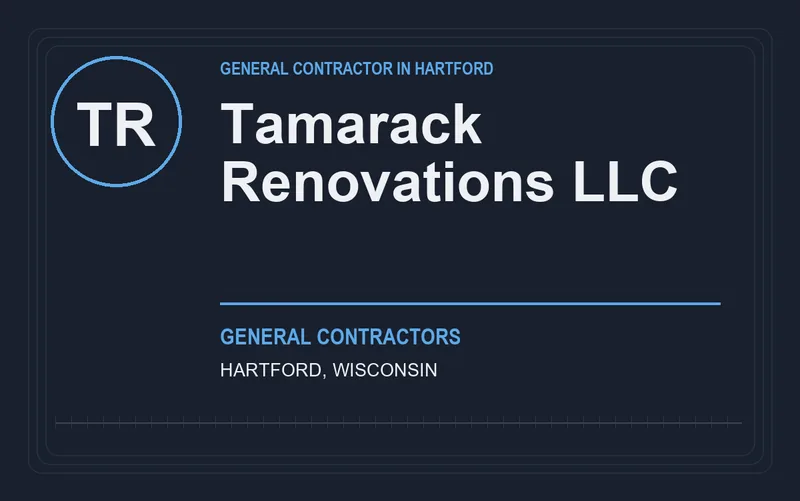 Tamarack Renovations LLC in Hartford, Wisconsin