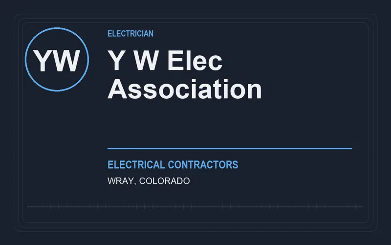Y W Elec Association in Wray, Colorado