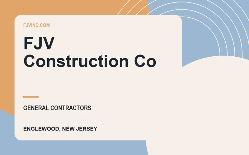 FJV Construction Co in Englewood, New Jersey