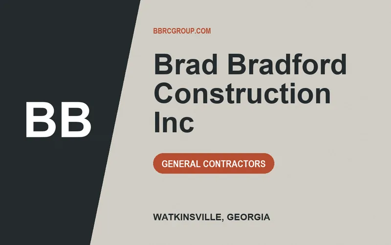 Brad Bradford Construction Inc in Watkinsville, Georgia