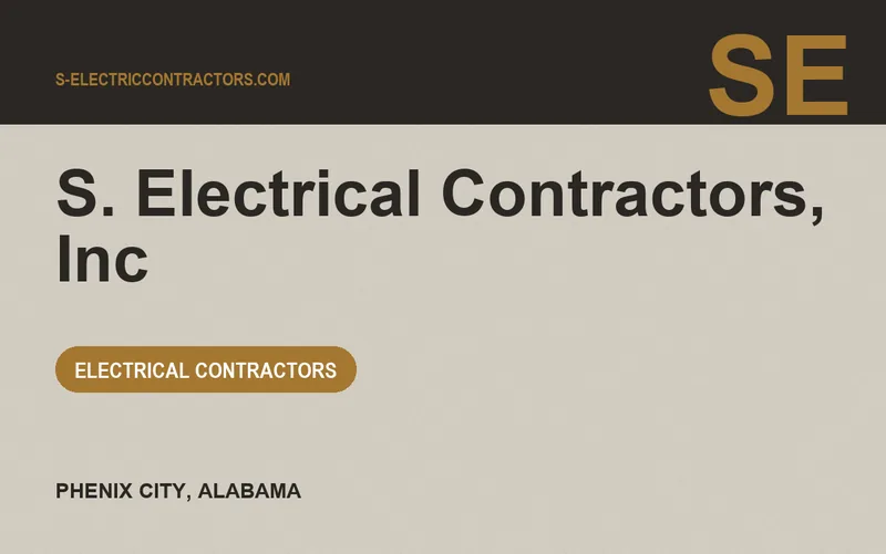 S. Electrical Contractors, Inc in Phenix City, Alabama