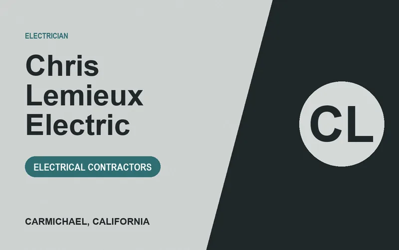 Chris Lemieux Electric in Carmichael, California