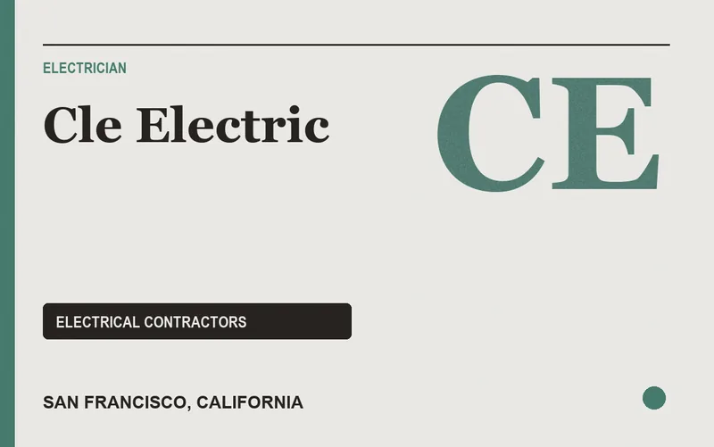 CLE ELECTRIC in San Francisco, California