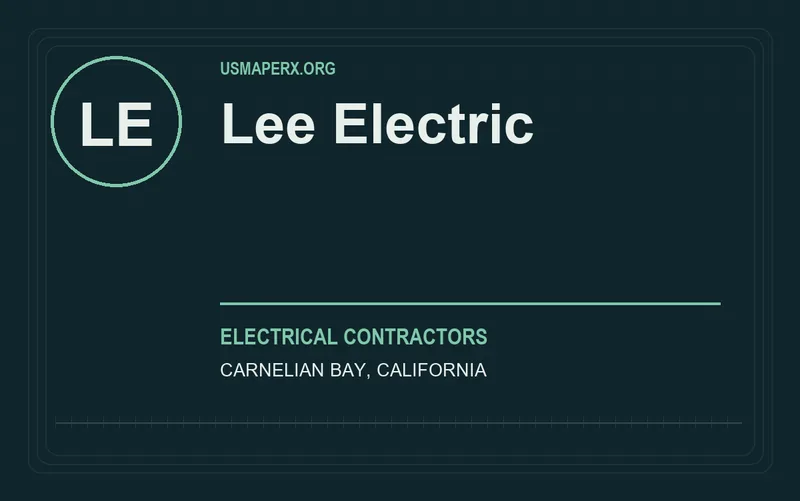 Lee Electric in Carnelian Bay, California