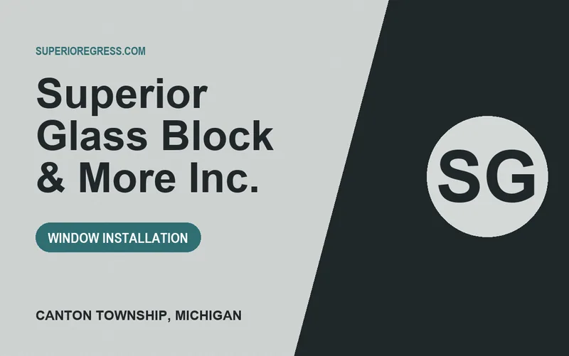 Superior Glass Block & More Inc. in Canton Township, Michigan