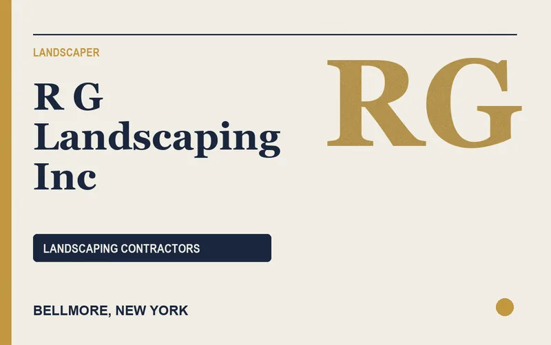 R G Landscaping Inc in Bellmore, New York