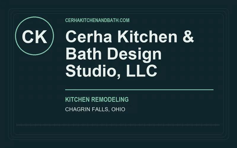 Cerha Kitchen & Bath Design Studio, LLC in Chagrin Falls, Ohio