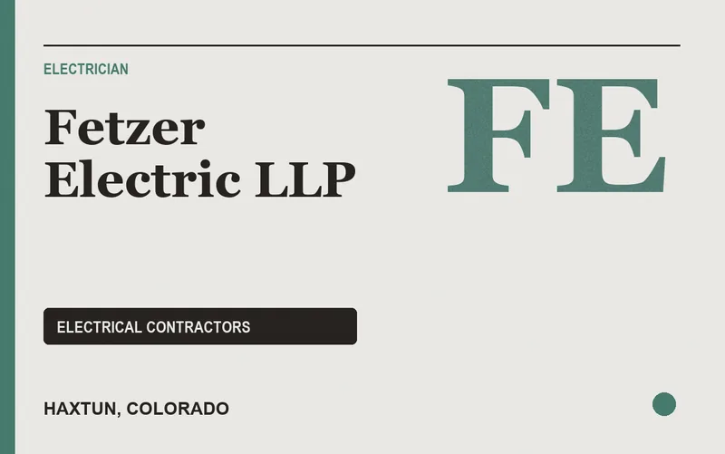 Fetzer Electric LLP in Haxtun, Colorado