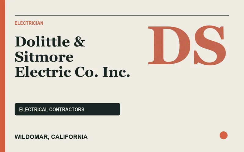 Dolittle & Sitmore Electric Co. Inc. in Wildomar, California