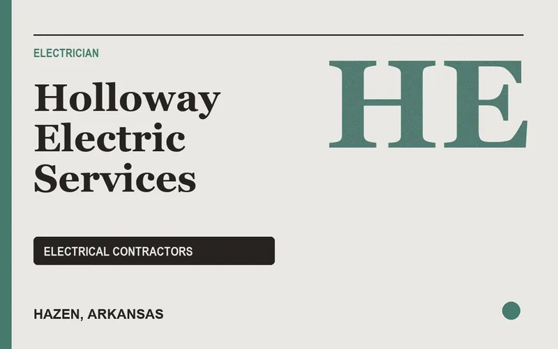Holloway Electric Services in Hazen, Arkansas