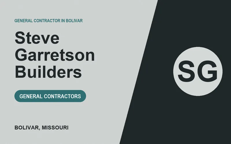 Steve Garretson Builders in Bolivar, Missouri