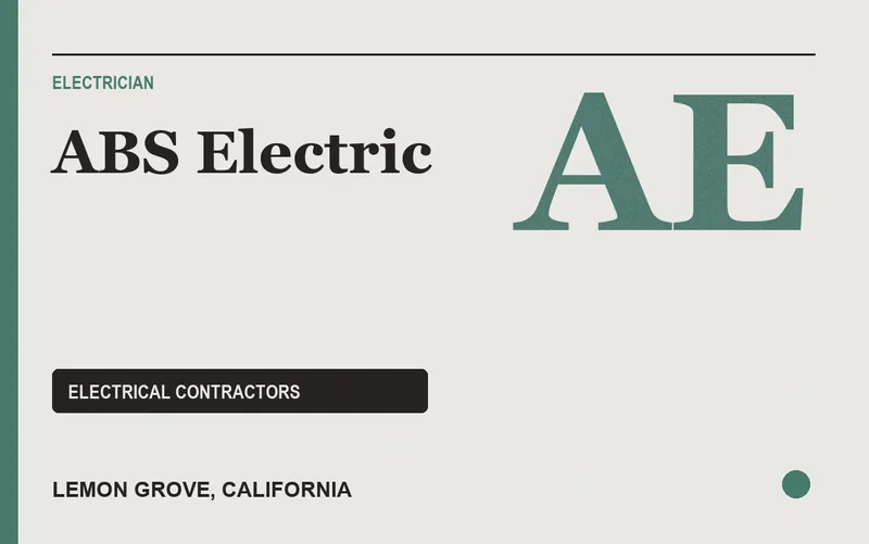 ABS Electric in Lemon Grove, California