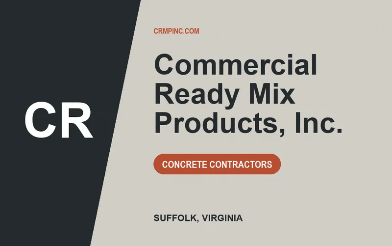 Commercial Ready Mix Products, Inc. in Suffolk, Virginia