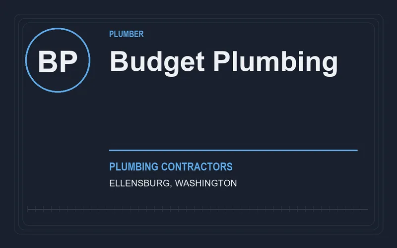 Budget Plumbing in Ellensburg, Washington