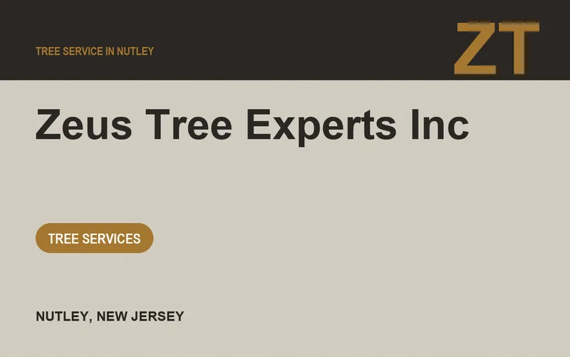 Zeus Tree Experts Inc in Nutley, New Jersey