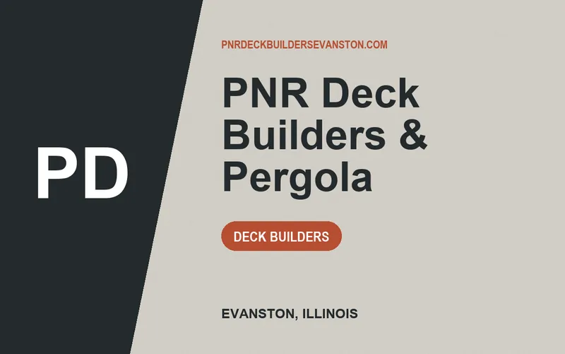 PNR Deck Builders & Pergola in Evanston, Illinois