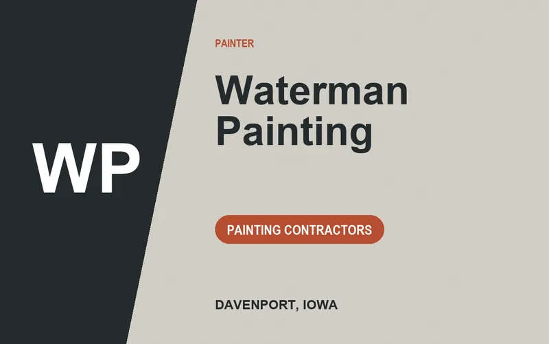 Waterman Painting in Davenport, Iowa