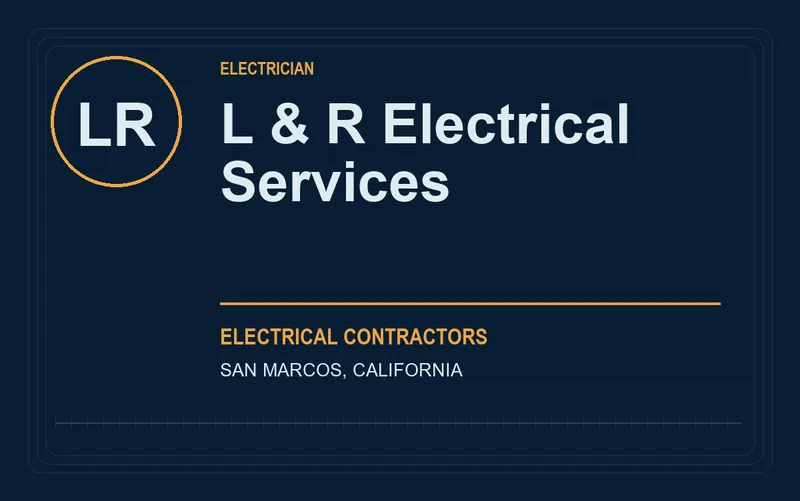 L & R Electrical Services in San Marcos, California