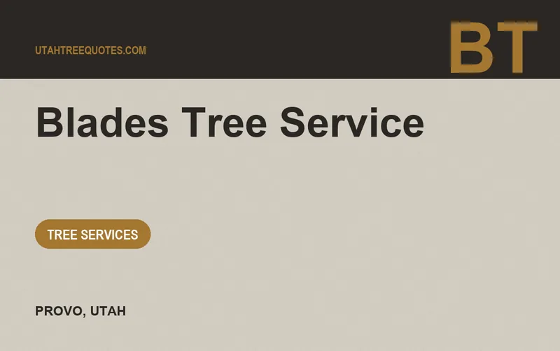 Blades Tree Service in Provo, Utah