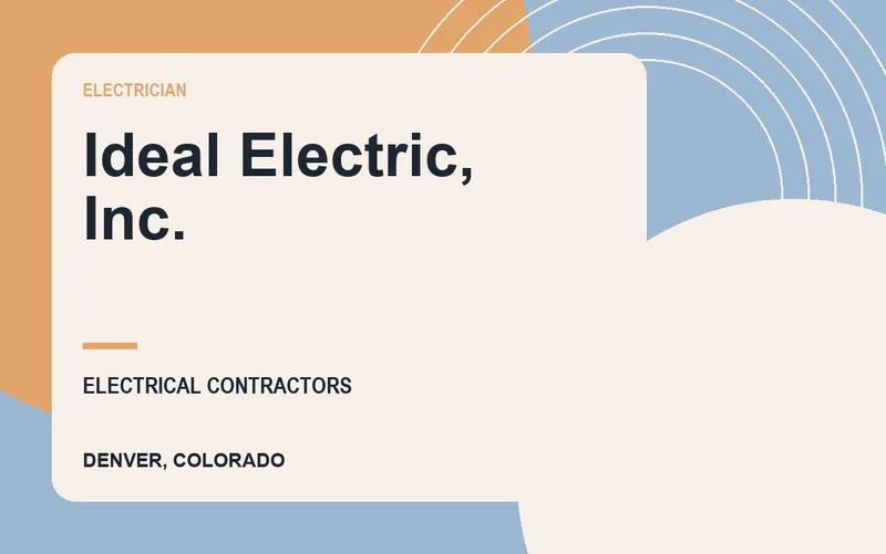 Ideal Electric, Inc. in Denver, Colorado