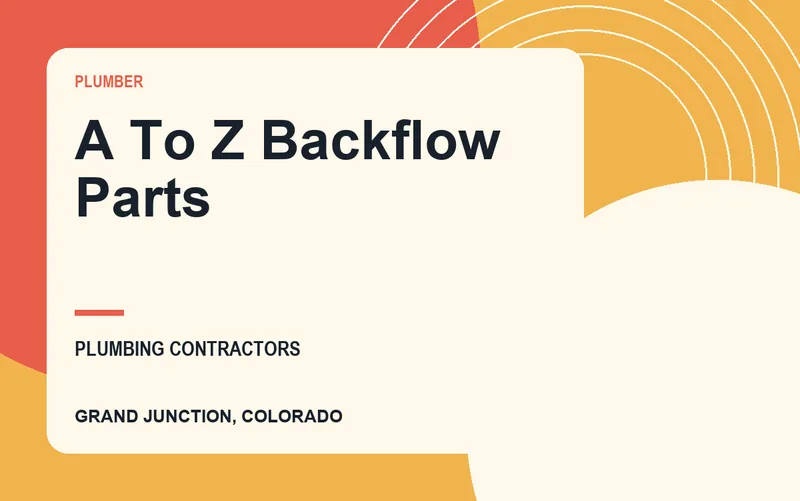 A To Z Backflow Parts in Grand Junction, Colorado