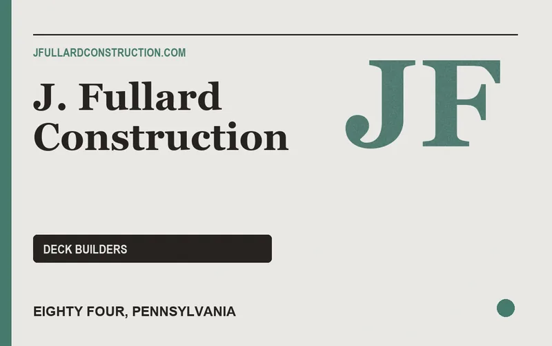 J. Fullard Construction in Eighty Four, Pennsylvania