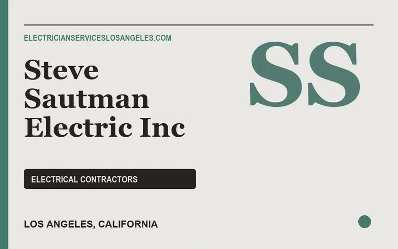 Steve Sautman Electric Inc in Los Angeles, California