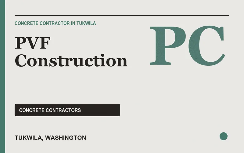 PVF Construction in Tukwila, Washington