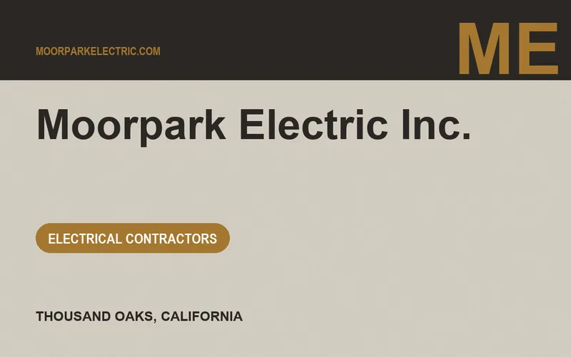 Moorpark Electric Inc. in Thousand Oaks, California