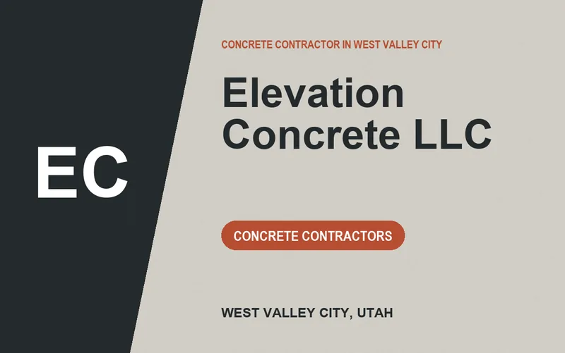 Elevation Concrete LLC in West Valley City, Utah