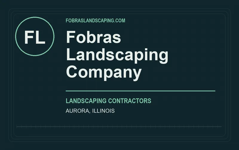 Fobras Landscaping Company in Aurora, Illinois