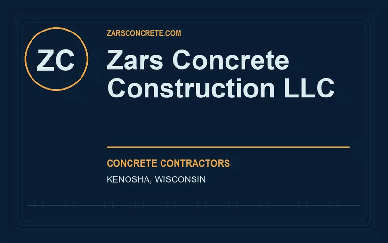 Zars Concrete Construction LLC in Kenosha, Wisconsin