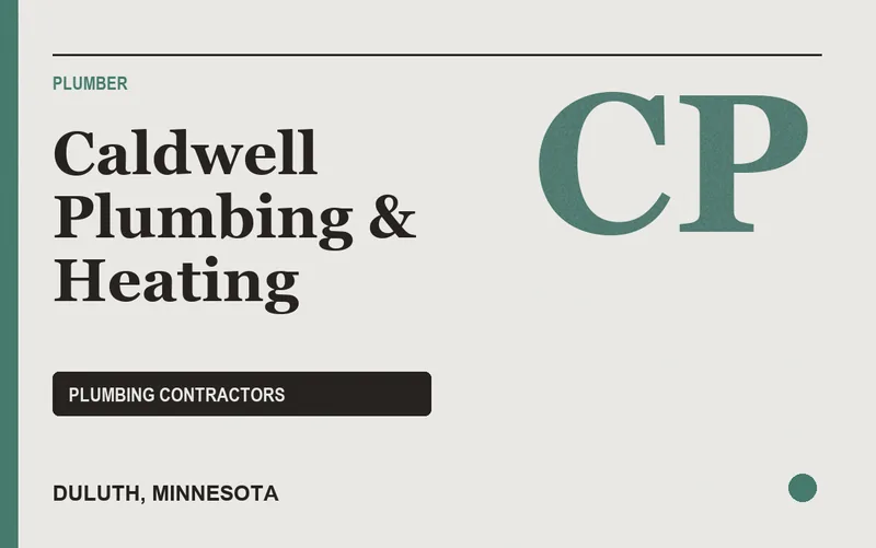 Caldwell Plumbing & Heating in Duluth, Minnesota