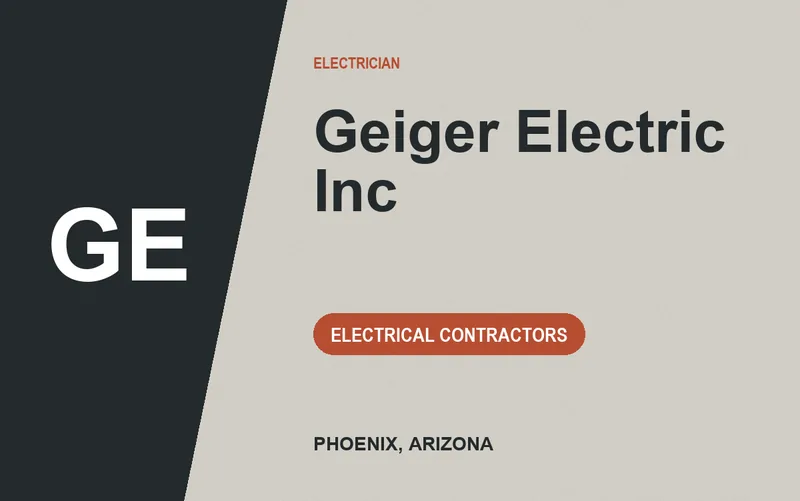 Geiger Electric Inc in Phoenix, Arizona