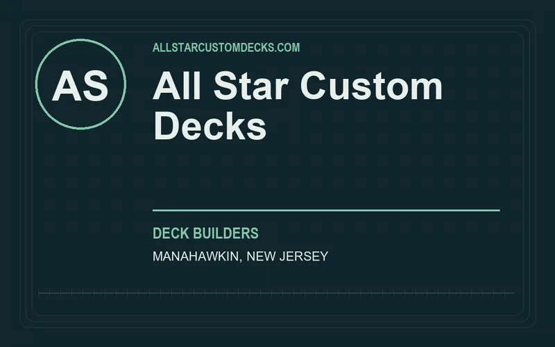 All Star Custom Decks in Manahawkin, New Jersey
