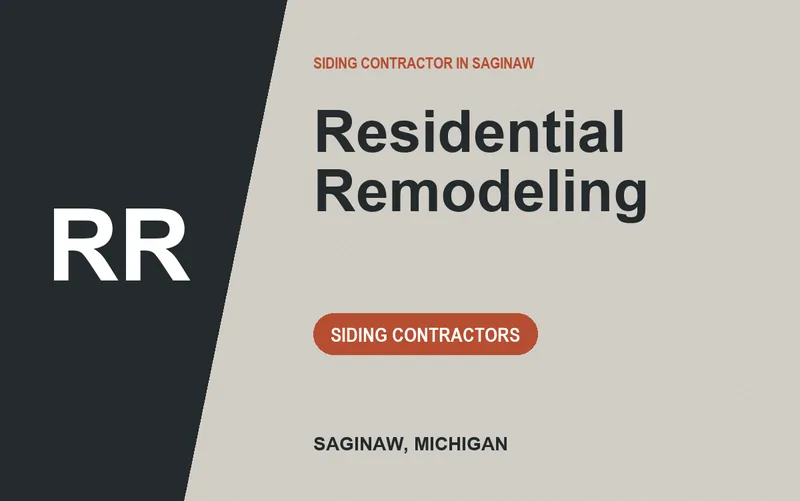 Residential Remodeling in Saginaw, Michigan