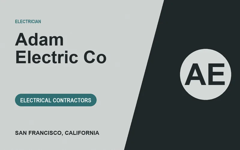 Adam Electric Co in San Francisco, California