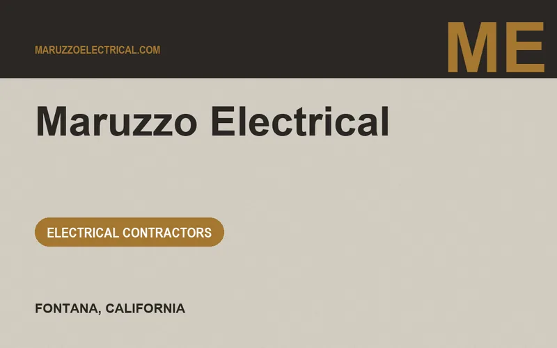 MARUZZO ELECTRICAL in Fontana, California