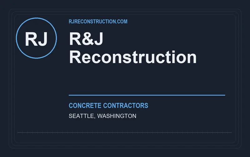 R&J Reconstruction in Seattle, Washington