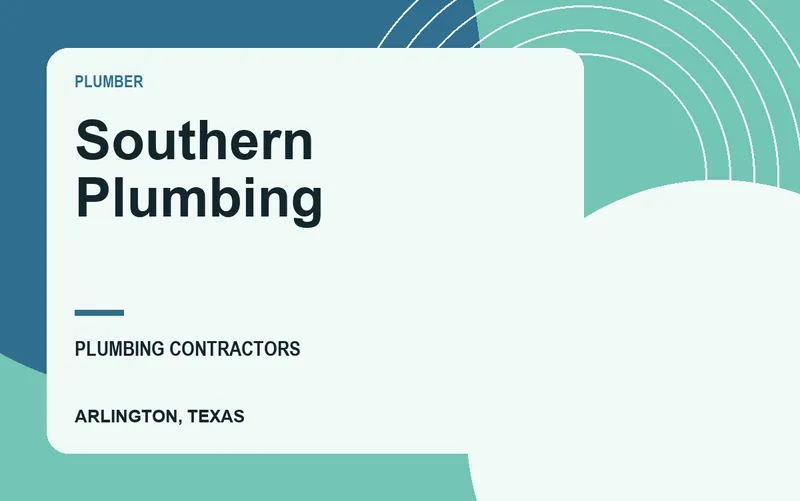 Southern Plumbing in Arlington, Texas