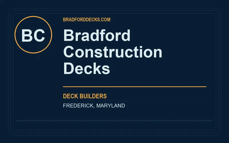 Bradford Construction Decks in Frederick, Maryland