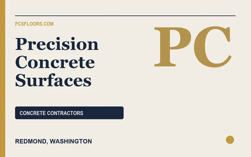 precision concrete surfaces in Redmond, Washington